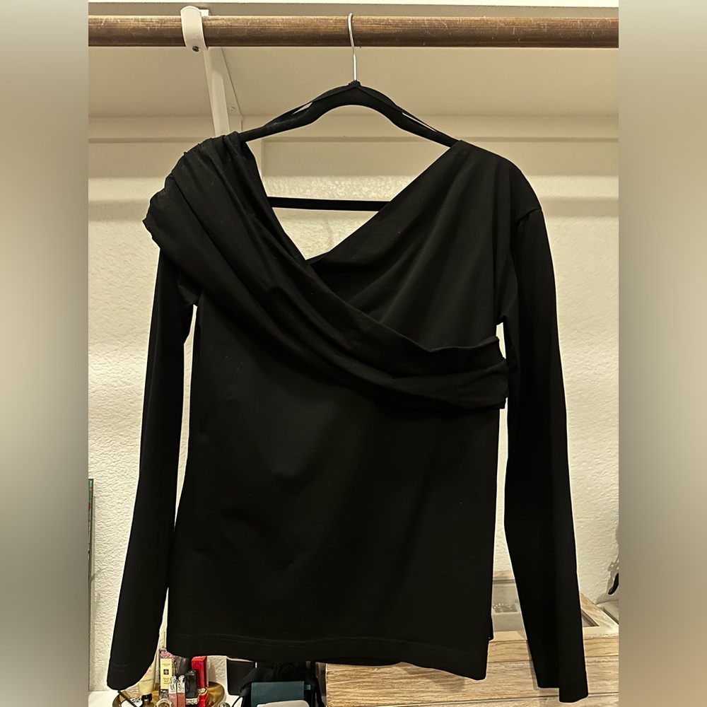 COS Asymmetrical Off-shoulder Top